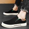 Fashion 2025 Summer New Mesh Breathable Fashion Trend Casual Canvas Single Shoes for Men  Comfortable Versatile Low Top Slip On Sneakers