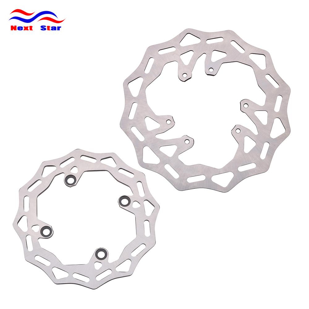 Motorcycle Front Rear Brake Disc Rotors Electric Dirt Bike For Honda CRF250L 2013 2014 2015 2016 2017 2018 2019 Motocross Parts