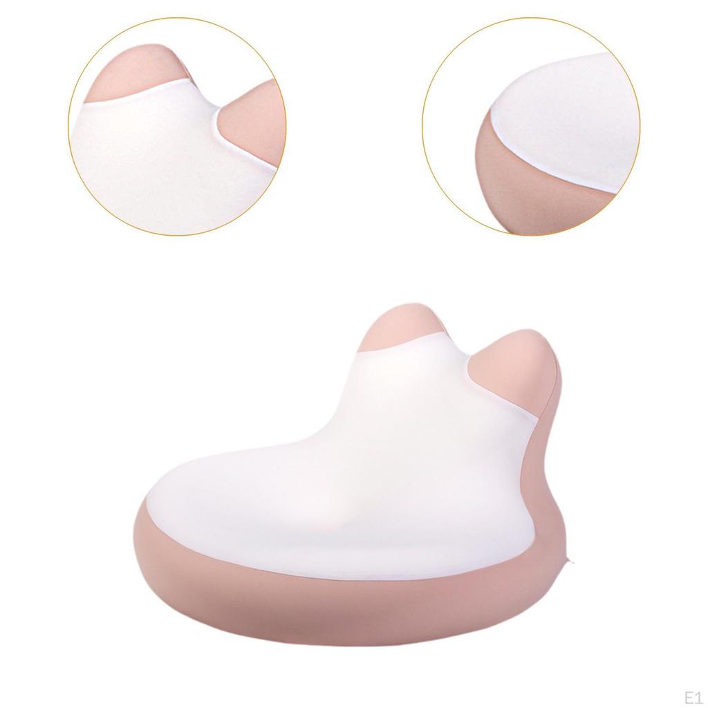 Oreiller de lecture face cachée Repose-tête Coussin d'allongement en mousse à mémoire Multifonctionnel pour dormir Femmes