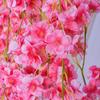 1.8M 135 Head Artificial Cherry Blossom Rattan Hanging Vine Cherry Blossom Flowers Garland for Home Garden Wedding Party Decor