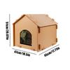 Outdoor Stray Pet Nest Detachable Mobile Cat Nest Cold Resistant Cat Enclosed House For Outside Sleeping And Feeding