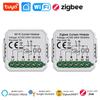 Tuya WiFi Zigbee Smart Vorhang Schalter Modul Smart Leben APP für Rollläden Rollladen Elektromotor Arbeiten mit Alexa Google Hause