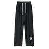 Casual Sports Pants, Plus Size Straight Leg Casual Pants, Men's Versatile, Loose and Hanging Knitted Pants