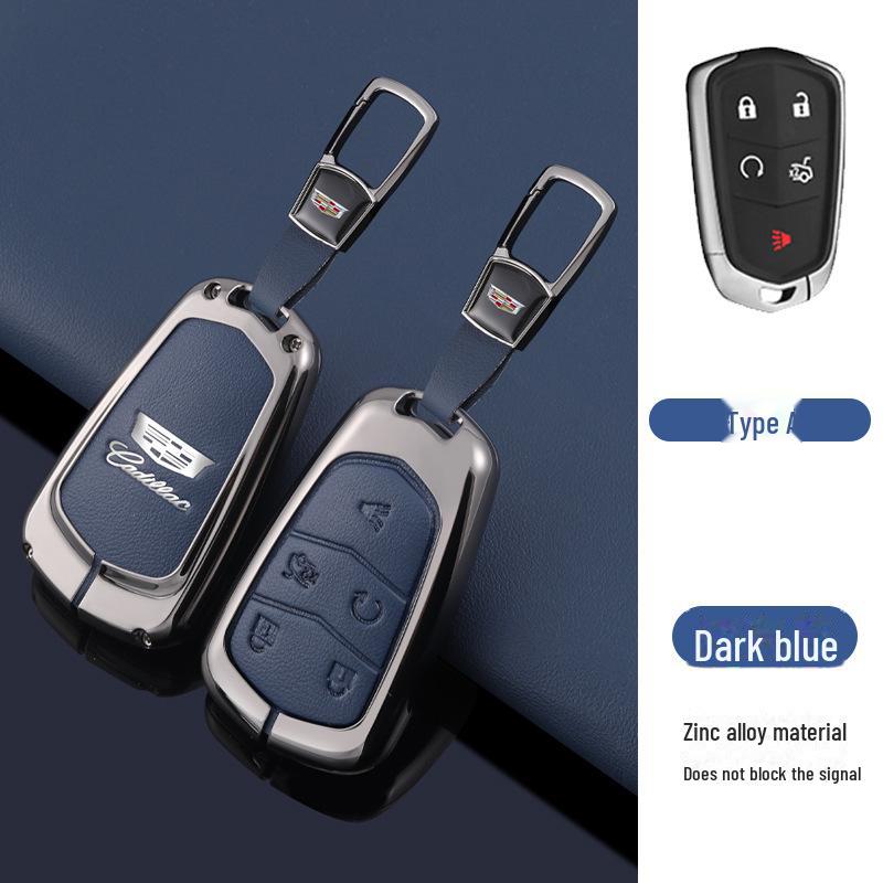 Premium Key Cover for Cadillac XT5, CT5, XTS, CT6, SRX, XT6, XT4, ATSL Models