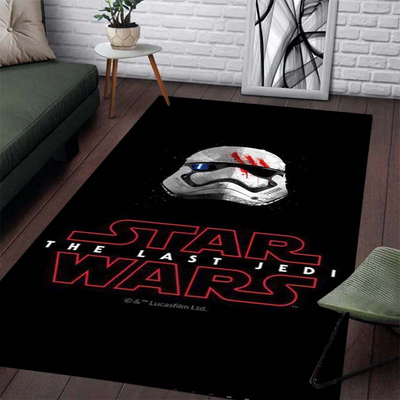 Stylish Star Wars Pattern Carpet - Non-slip Kitchen and Outdoor Carpet, Home and Bedroom Decoration Items, Birthday Gift