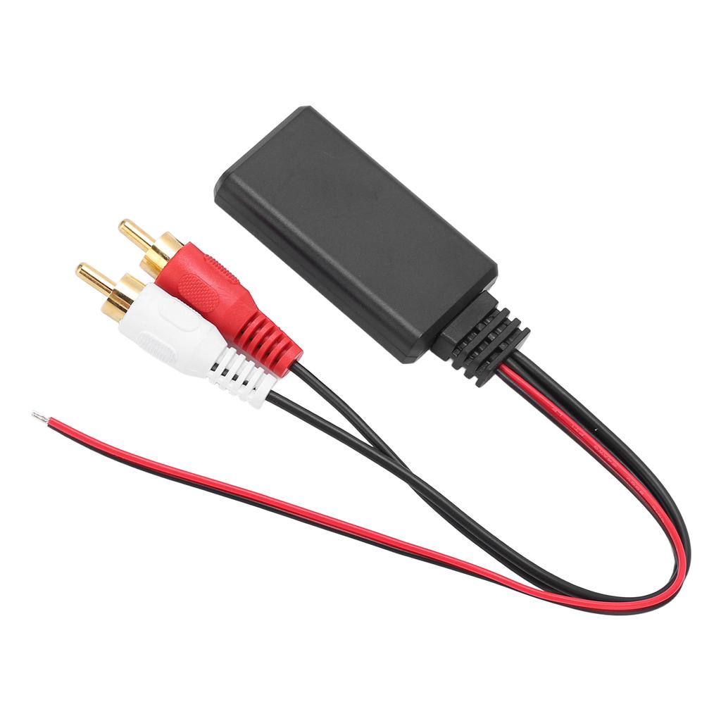 Car Radio Bluetooth Adapter Stereo 2RCA Wireless AUX Audio Cable Replacement for Kenwood