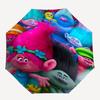 1pc Trolls Umbrella, Sun Protection, And UV Shielding. It Has Eight Sturdy Ribs for Outdoor Use And Perfect Gift