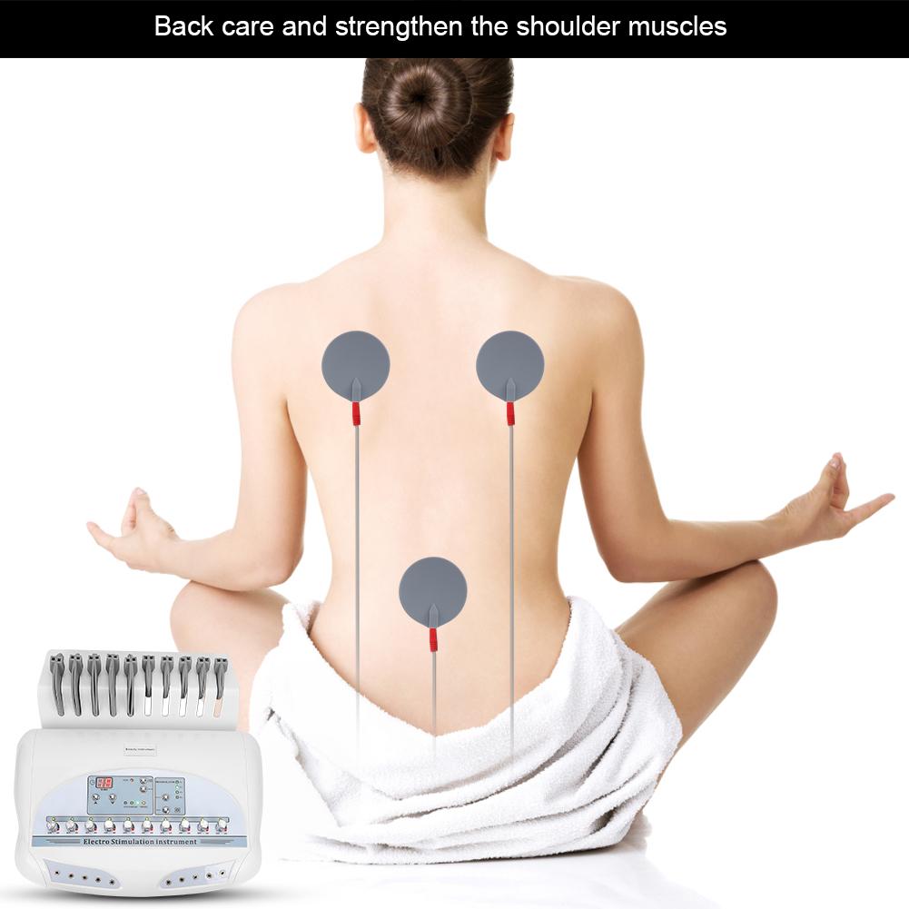 Microcurrent Meridians Massage Muscle Stimulator Body Weight Loss Machine Microcurrent Weight Loss Machine Meridians Massager