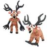2026 New 99 Nights In The Forest Plush Game Merchandise Brown Stand And Sit Elk Deer White Owl Stuffed Doll Pillow For Kid Gifts