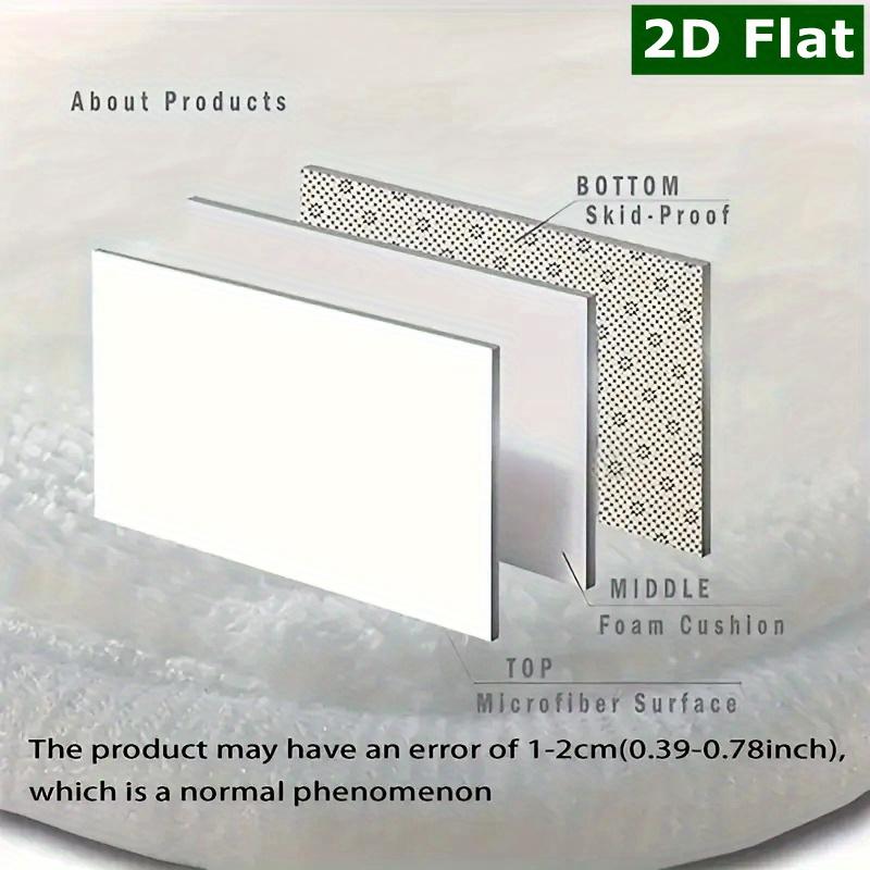 1Pcs Anti Fatigue Kitchen Rugs, Spring Tulips Print Waterproof Non-Slip Thick Cushioned Kitchen Mat Heavy Duty Comfort Standing Mat for Kitchen