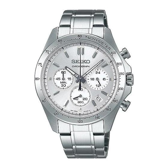 [Seiko] SEIKO 1/5 Second Chronograph Quartz Watch Men s SBTR009 Silver [Domestic Genuine Product]