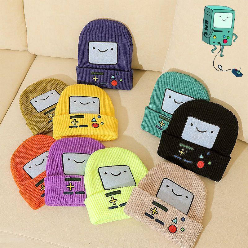 Adventure Time With Finn And Jake Soft Knit Beanie Hat For Cosplay And Warmth