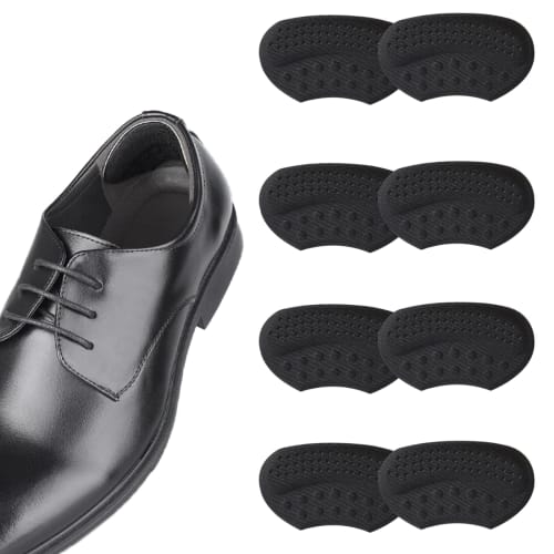 Senteria Heel Pads, Prevent Blisters and Slip-Ons, Adjustable Size, with Adhesive, Cuttable To Fit, Anti-Slip, Prevents Slip-Offs, 6mm Thick, for Men'