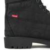 Supreme x Timberland 6 palcové prémiové voděodolné boty Patchwork - Černé unisex tenisky TB0A5TBZ-W05