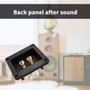 2Pcs Terminals Cup Connectors Part Express Spring Double Binding Posts Gold Twist Banana Jacks Recessed Speaker Box