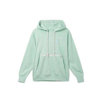 Moletom Masculino Casual de Manga Comprida com Capuz de Cor Sólida de Secagem Rápida Moletom Verde Cerâmico CV0865-308