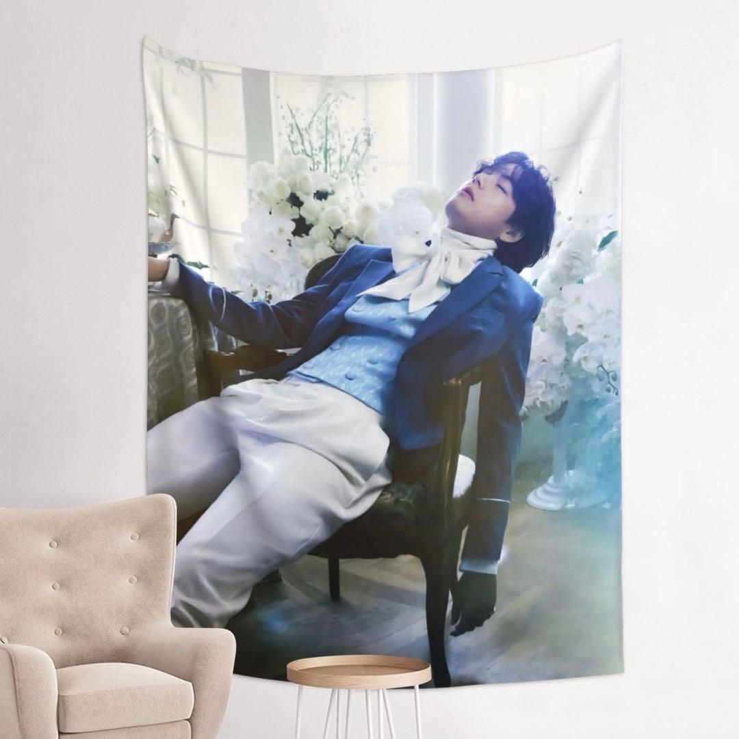 [Б/У] BTS Гобелен Прекрасные дни Тэхён V Тэ