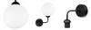 ELEGANT WALL LAMP CEILING BALL WHITE LED