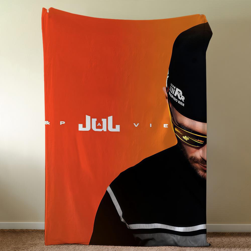 J-Jul Dp A Vie Blanket Throw Super Cosy Plush Living Room Sofa Couch Childish Birthday Gifts 75x90cm