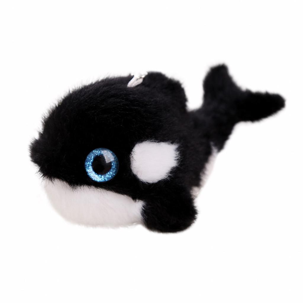 Underwater Animal Plush Keychain With Pp Cotton Filling For Girls Gift And Bag Decoration