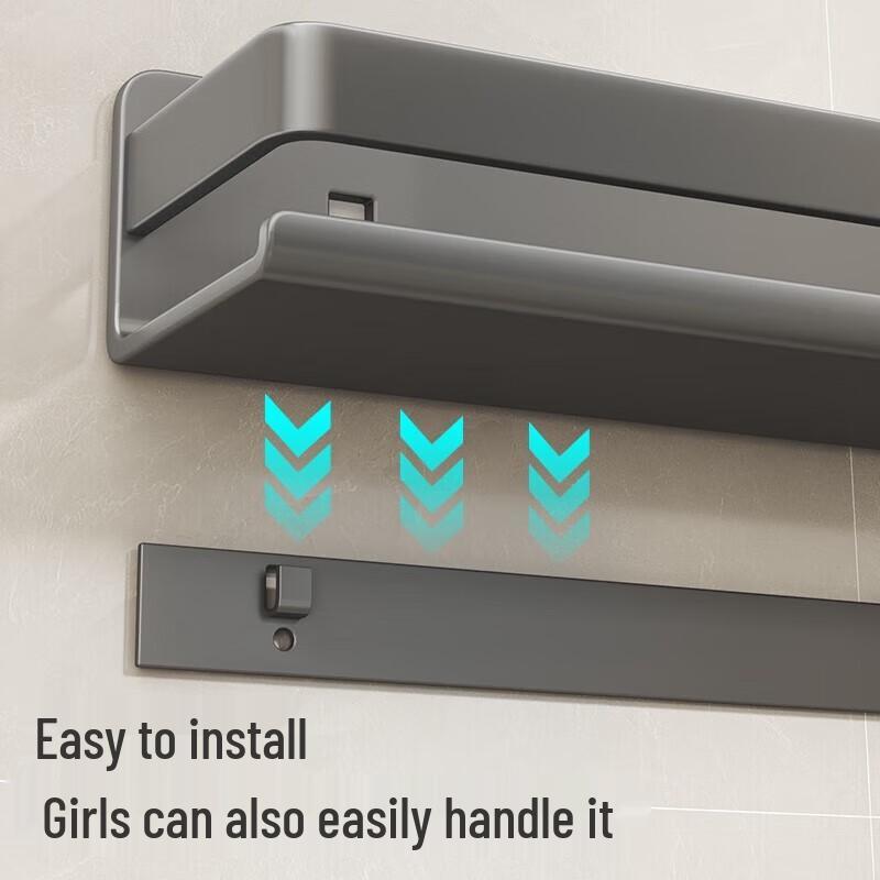 Yunshuang Stainless Steel Kitchen Wall-Mounted Spice Rack