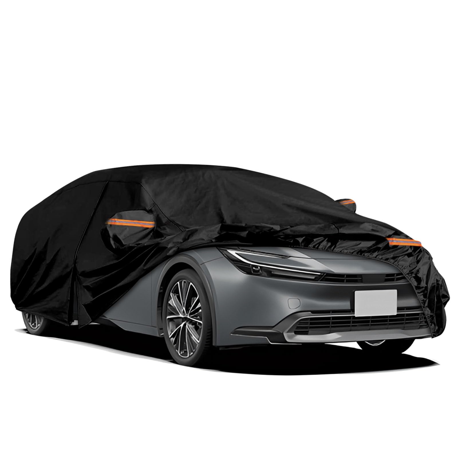 

Тентусамика Чехол для автомобиля, Toyota Prius 2015-2024 ZVW50/60 Чехол для автомобиля, Чехол для кузова, С флисовой подкладкой, Толстый, Не желтеет, Toyota Prius 2015-2024 серебряный