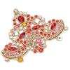 2pcs Sew On Design Rhinestone Applique Patches Beaded Applique Patches  For Clothing Accessories