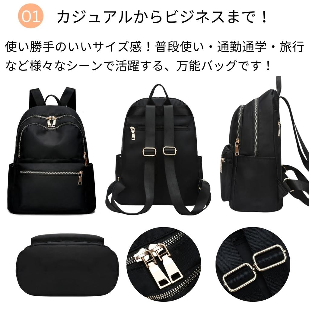 Women's Mini Backpack, A4 Size, 13-inch Laptop Capacity, Back Zipper, Anti-Theft, Lightweight, Large Capacity (15L), 5 Pockets, Perfect for Commuting