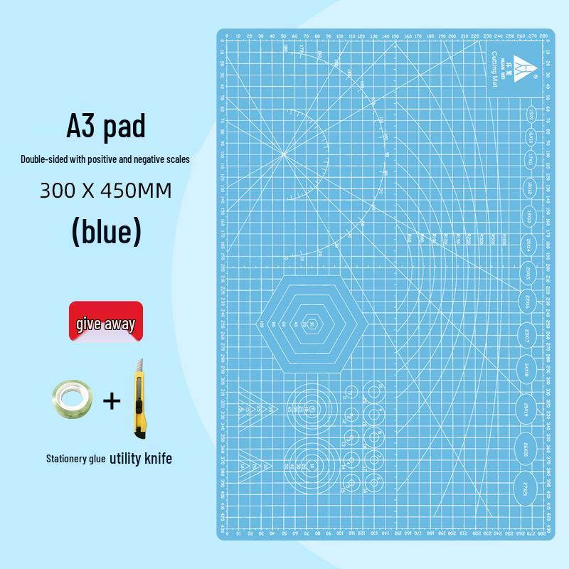 Huamei Handmade Cutting & Engraving Board Mat for Desktop & Student Use