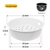 Griglia universale in plastica PP per cuociriso e vaporiera per Midea/Joyoung - Design ispessito