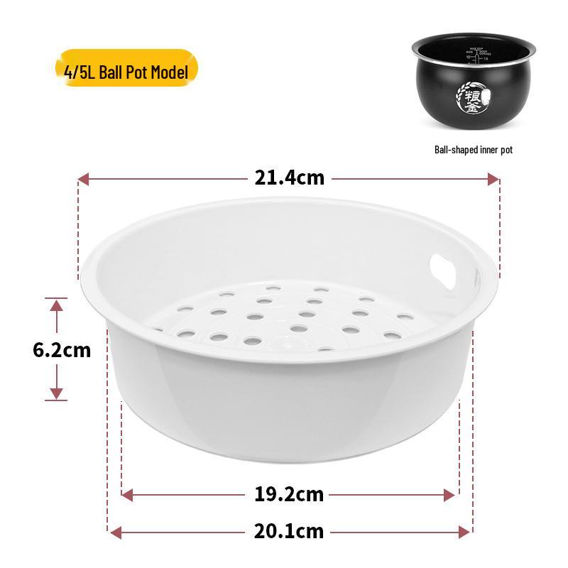 Griglia universale in plastica PP per cuociriso e vaporiera per Midea/Joyoung - Design ispessito