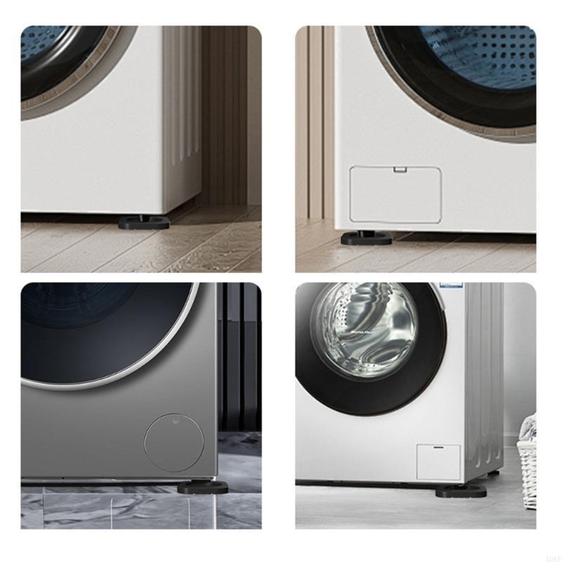 4Pcs Washing Machine AntiVibration Pad NonSlip Washer Vibration Feet Pad A0KF