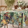 Tovaglia nordica con stampa a nappe in cotone lino antimacchia - Resistente al calore per casa e sala da pranzo