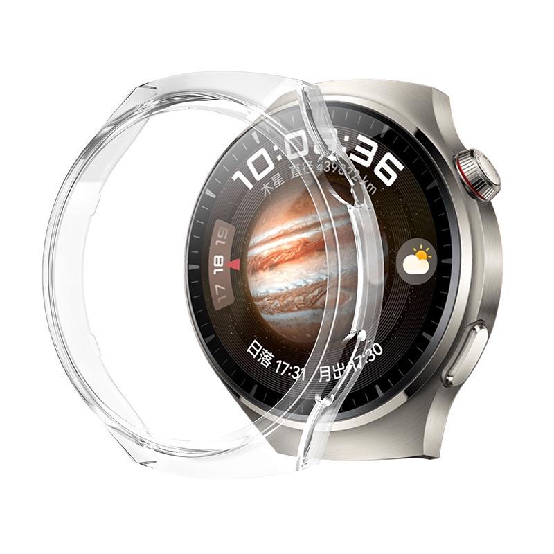 Mars Titan Schutzhülle für Huawei Watch4Pro - PC Hartschalenhülle für Space Exploration Edition Transparent