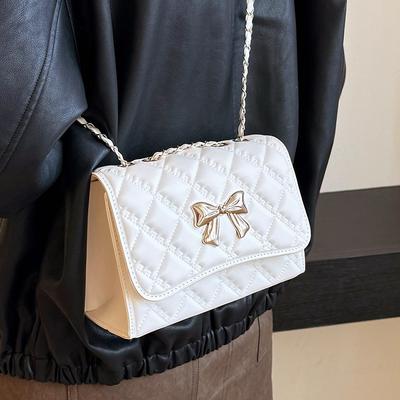 Niche Bag for Women In Autumn and Winter New Fashion Diamond Crossbody Bag for Women Ins Shoulder Chain Bag for Women