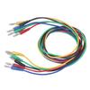Magnetic Test S Kit Soft Flexible 5 Colour 4mm Banana Plug Test S Jumper Test Wire Set with