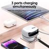 65W USB Type C Phone Charger Universal Travel Adapter Retractable Fast Charging USB C Cable For iPhone 16 Samsung Laptop