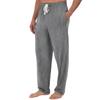Pantaloni casual da uomo in maglia con stampa alla moda e tasca, pantaloni da pigiama