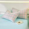 Cotton 2pcs Pillowcases Home Bedding Decorative Grid stripe Series Pillow Cover Wedding Super Soft Pillow Case