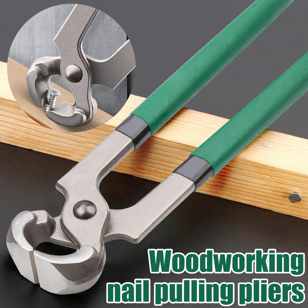 

8.07 В Деревообработка Гвоздодер Инструмент Кусачки Для Орехов Плоскогубцы Для Удаления Гвоздей Ручной Инструмент Для Ремонта Автомобилей Мягкая Ручка Антикоррозийная