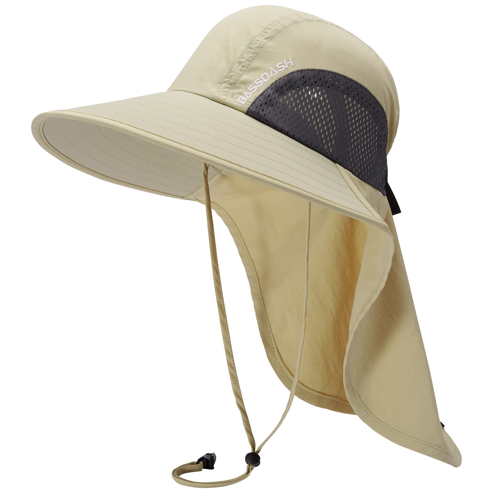

Bassdash Рыболовная УФ Широкая Шляпа с Защитой Шеи Солнце Вода Пот Быстросохнущая Рыболовная Шляпа с Отверстием для Хвоста [Bassdash] Шляпа, Защита, Поля, Тень, Шляпа, Водоотталкивающая,