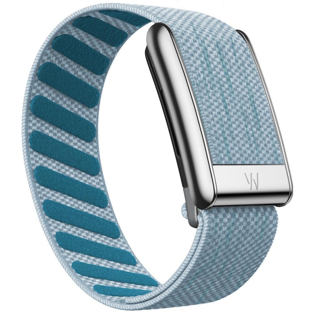 Suitable for Whoop 5.0 Mg Wristband Strap W Leather Nylon Woven Elastic Whoop Sports Replacement Strap Gold Silver Metal