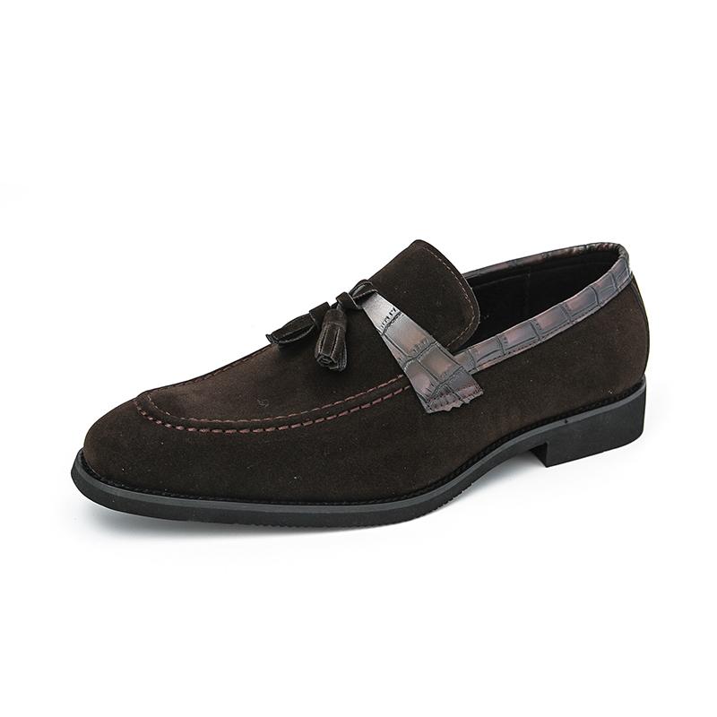 Fashion New men's loafers Casual minimalist style Daily fashion parties and offices Hot selling gentleman's shoes Black Brown Plus Size