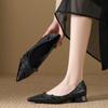 Fashion Spring And Autumn New Fashion Casual Low Heels Women Shoes Pointed Toe Elegant Women Pumps Versatile Women Single Shoes