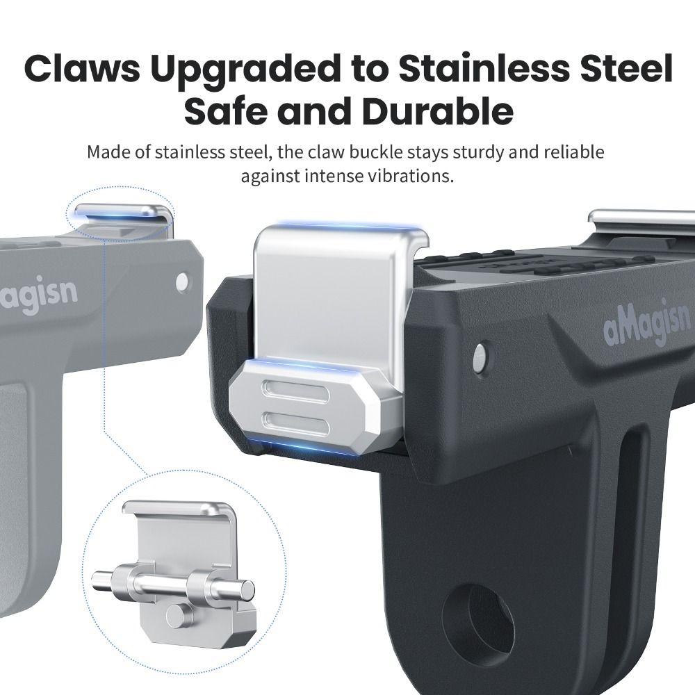 Adaptor magnetic cu eliberare rapidă pentru DJI Osmo Nano/Osmo 360/Action 5Pro 4 3