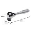TONE Compact Short Ratchet Handle RH4CHQS Drive Angle (Quick Turn/Hold Type) 12.7mm (1/2")