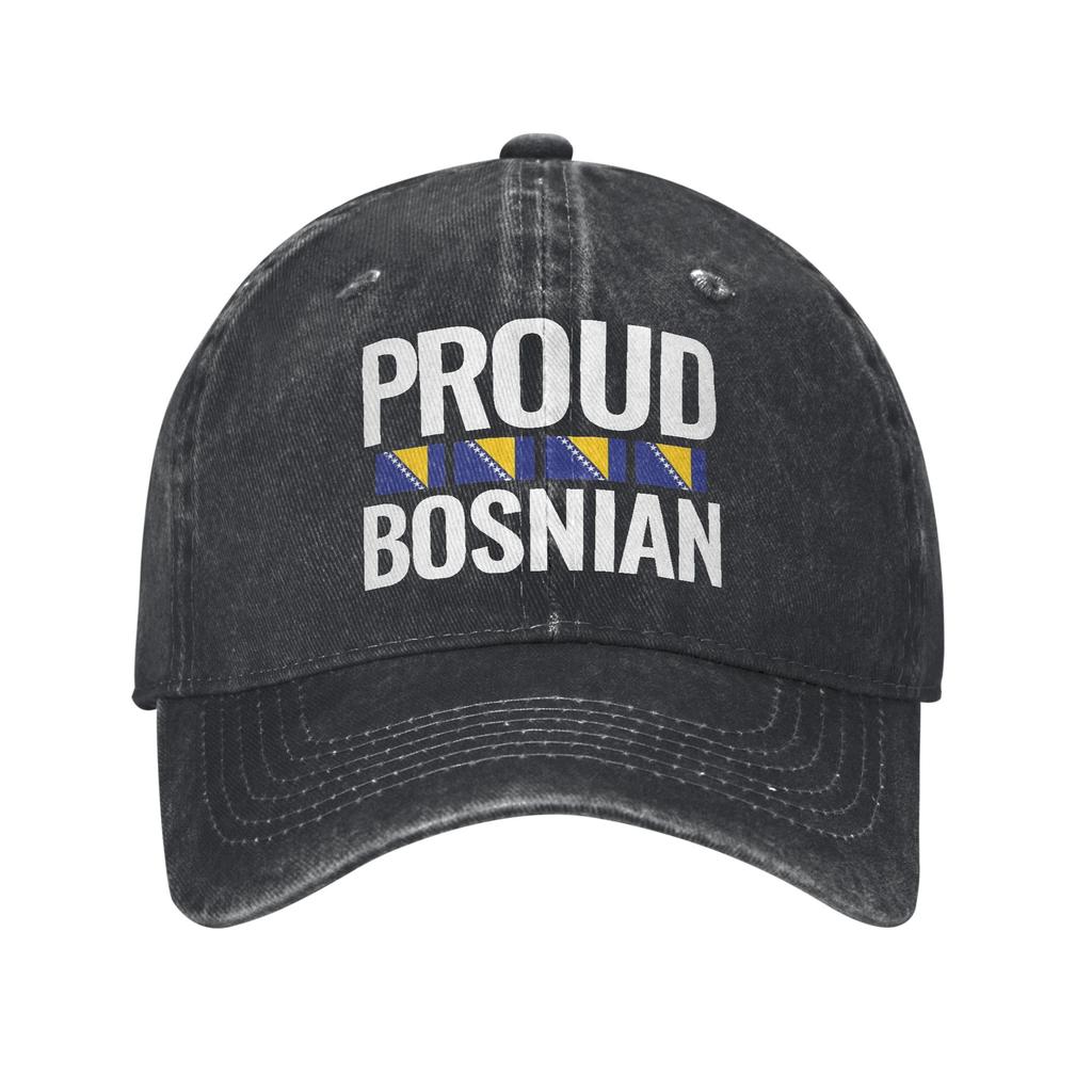 Bosnia and Herzegovina Flag Accessories Baseball Caps Unisex Women Casual  Hats Cap Adjustable Sun Cap