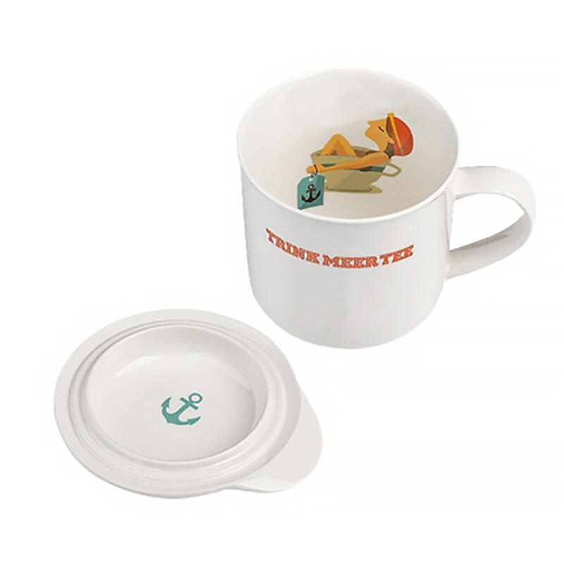 TMT Nordic Illustration Mug with People in the Cup