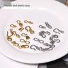 Stainless Steel DIY Jewelry Clasps: S-Hooks & End Clasps for Bracelets & Necklaces