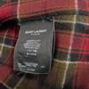 Used Eddie Evans Check Shirt 9921 326821 Y788B 7832 M Brown Khaki Tight 13AW Eddie Smarin Wool Red Men's from Japan
